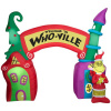 Grinch Who-Ville Archway Entrance Christmas Inflatable